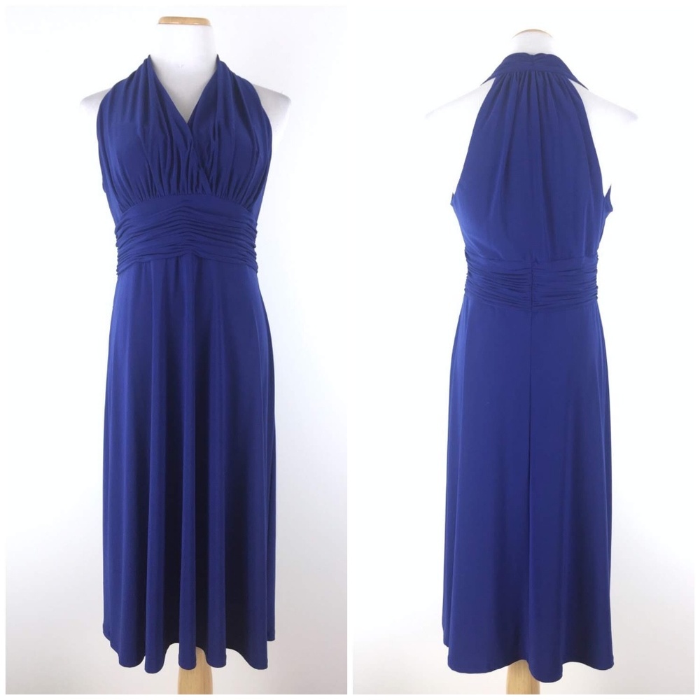 Jones Wear Dress Size 10 Halter Fit & Flare Dress